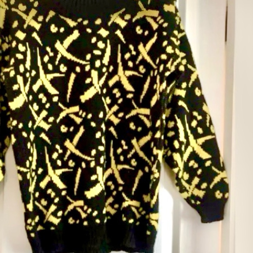 Vintage 1980’s Jamie Scott Geometric Sweater